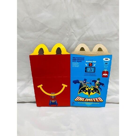 2015 McDonald's Monster High and Batman Unlimited Happy Meal Box - Picture 3 of 5